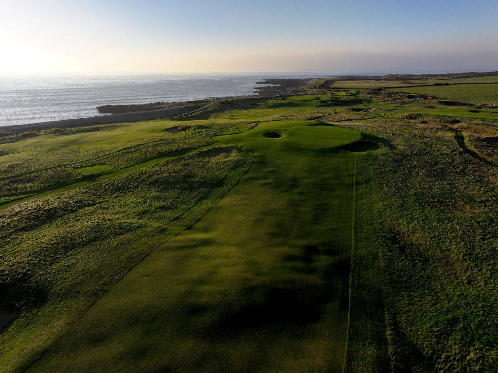 The 15th hole at Royal Porthcawl